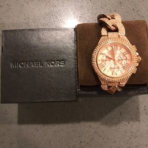 Rose Gold Michael Kors Watch